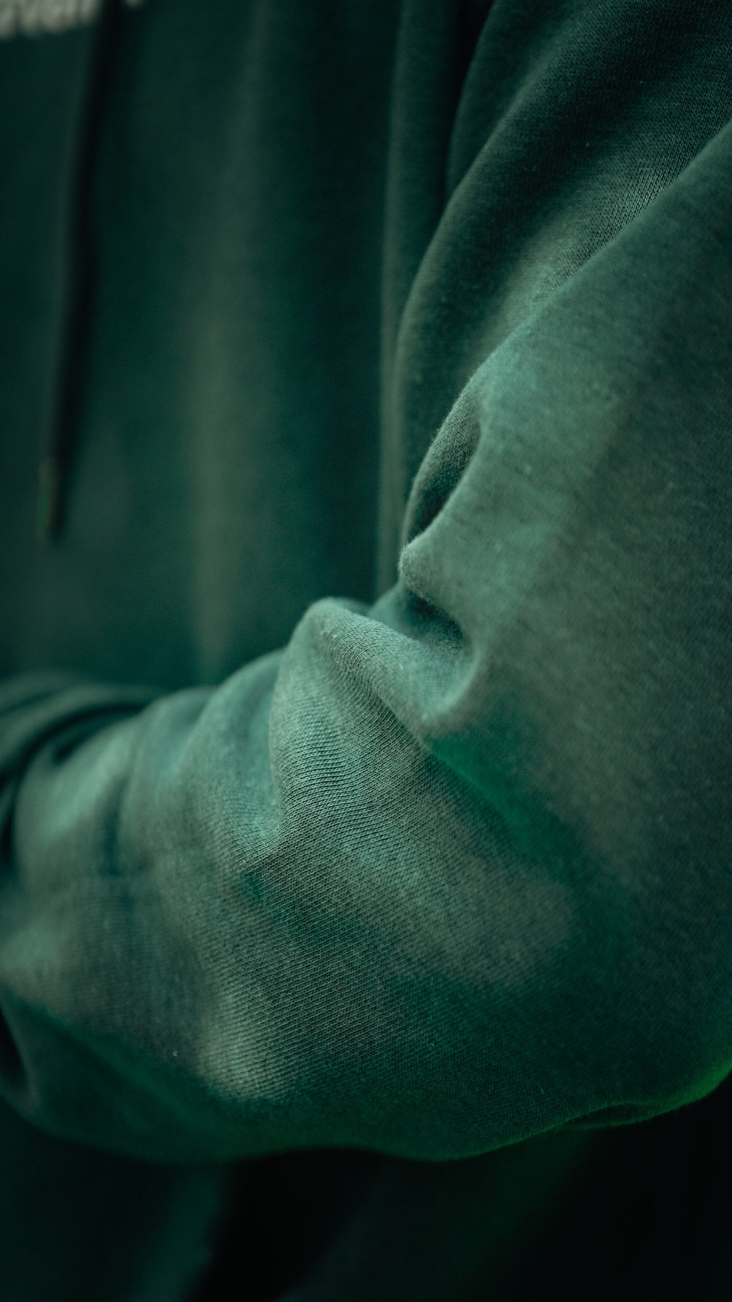 Green Hoodie - Illusion